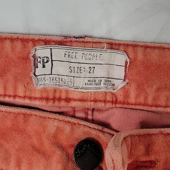 Free People Coral Low-rise pants - Picture 5 of 7